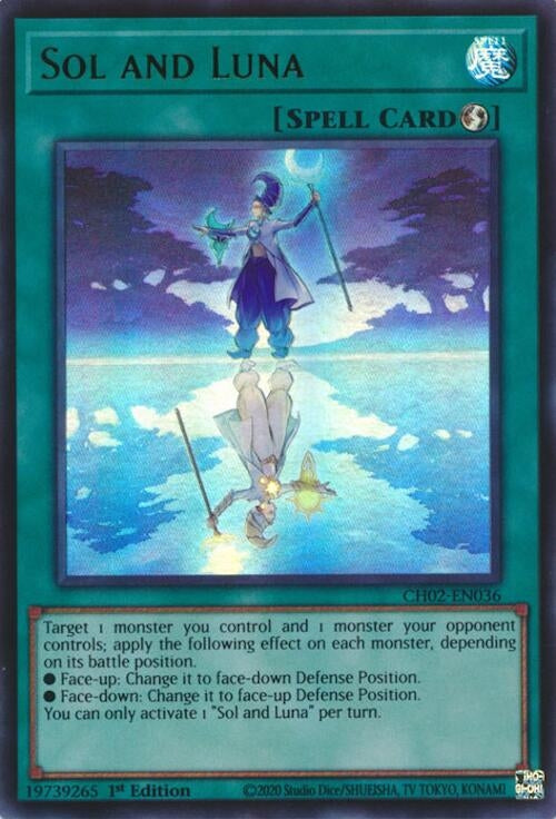 Image for Sol and Luna (CH02-EN036) - YuGiOh