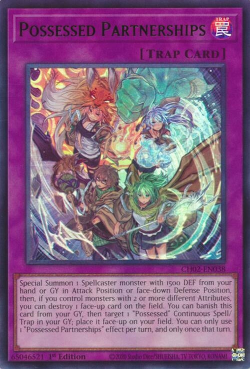 Image for Possessed Partnerships (CH02-EN038) - YuGiOh