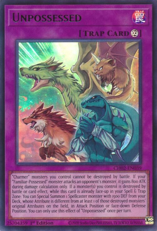 Image for Unpossessed (CH02-EN039) - YuGiOh