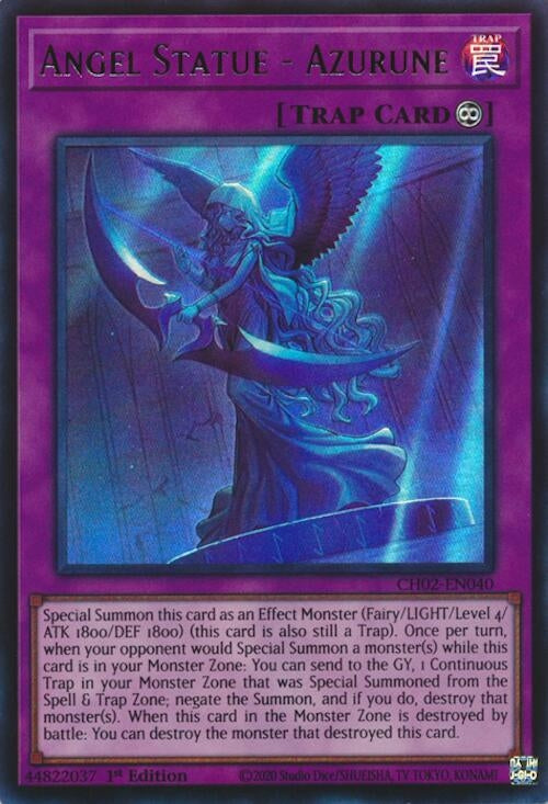 Image for Angel Statue - Azurune (CH02-EN040) - YuGiOh