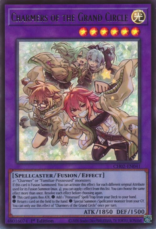Image for Charmers of the Grand Circle (Ultra Rare) (CH02-EN041) - YuGiOh