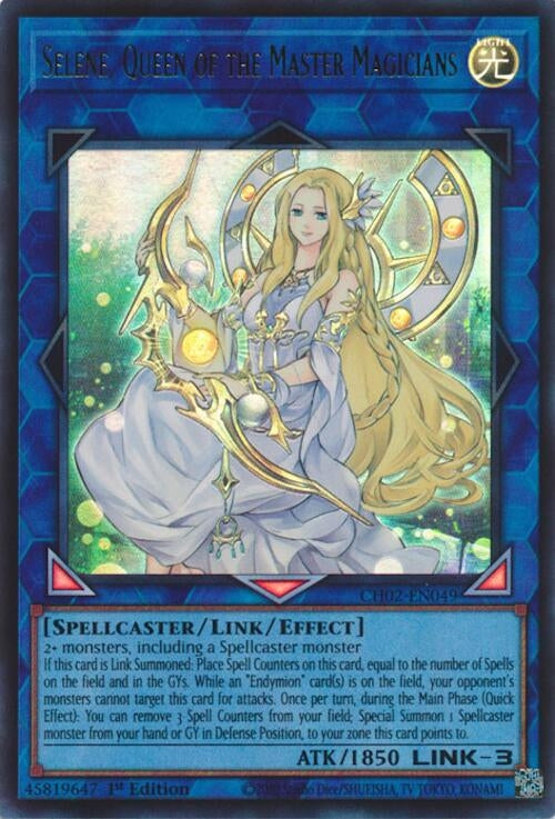 Image for Selene, Queen of the Master Magicians (CH02-EN049) - YuGiOh
