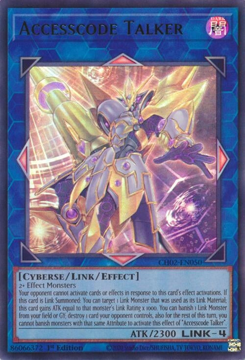 Image for Accesscode Talker (CH02-EN050) - YuGiOh