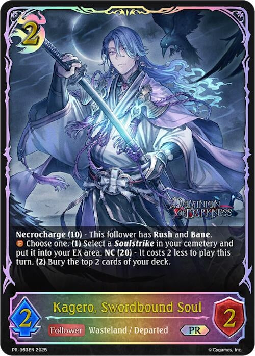 Image for Kagero, Swordbound Soul (PR-363EN) - Shadowverse: Evolve