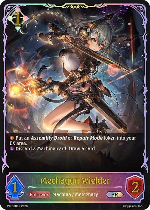 Image for Mechagun Wielder - PR-358 (PR-358EN) - Shadowverse: Evolve