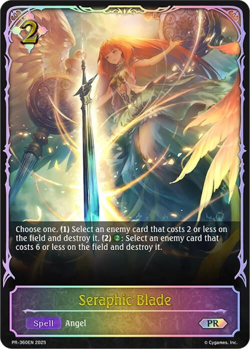 Image for Seraphic Blade (PR-360EN) - Shadowverse: Evolve