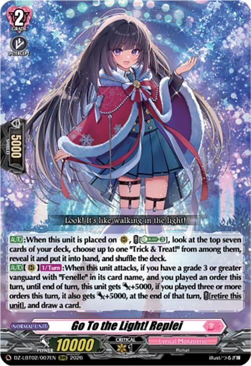 Image for Go To the Light! Replei (DZ-LBT02/007EN) - Cardfight Vanguard