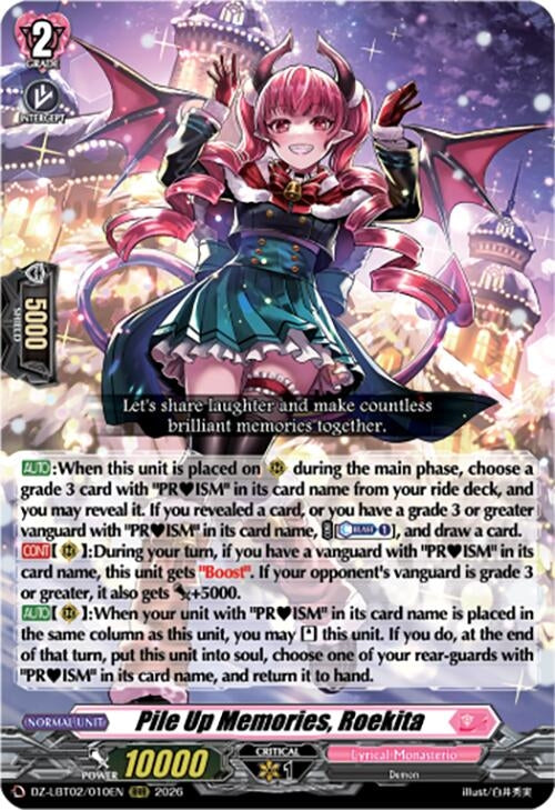 Image for Pile Up Memories, Roekita (DZ-LBT02/010EN) - Cardfight Vanguard