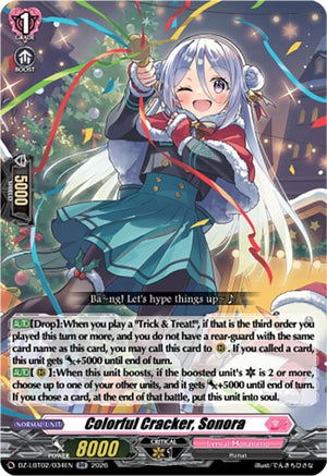 Colorful Cracker, Sonora (DZ-LBT02/034EN)