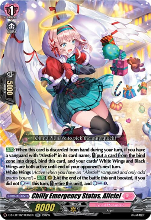 Image for Chilly Emergency Status, Aliciel (DZ-LBT02/036EN) - Cardfight Vanguard