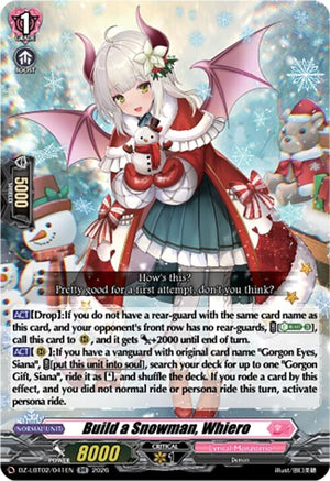 Build a Snowman, Whiero (DZ-LBT02/041EN)