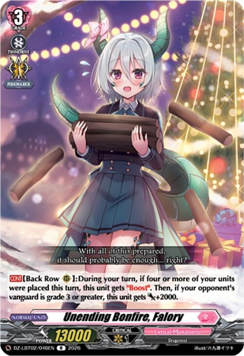 Image for Unending Bonfire, Falory (DZ-LBT02/046EN) - Cardfight Vanguard