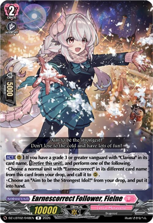 Image for Earnescorrect Follower, Fielne (DZ-LBT02/048EN) - Cardfight Vanguard