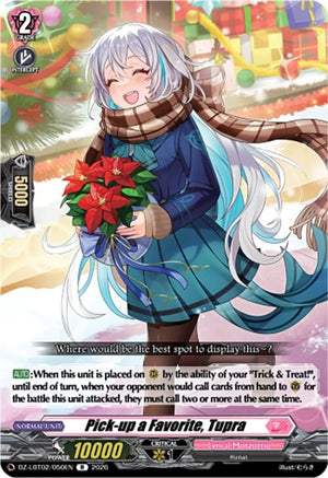 Pick-up a Favorite, Tupra (DZ-LBT02/050EN)