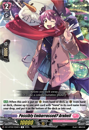 Possibly Embarrassed? Araheil (DZ-LBT02/058EN)