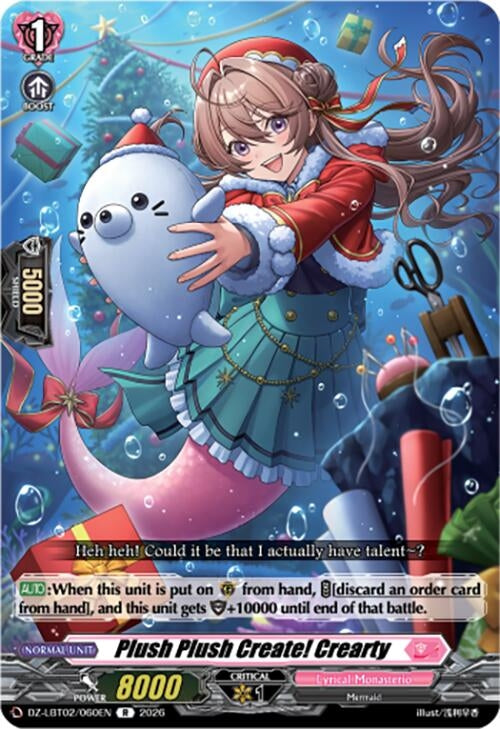 Image for Plush Plush Create! Crearty (DZ-LBT02/060EN) - Cardfight Vanguard