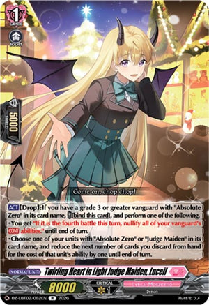 Twirling Heart in Light Judge Maiden, Luceil (DZ-LBT02/062EN)