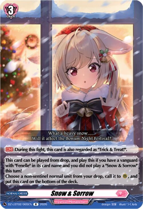Image for Snow & Sorrow (DZ-LBT02/065EN) - Cardfight Vanguard