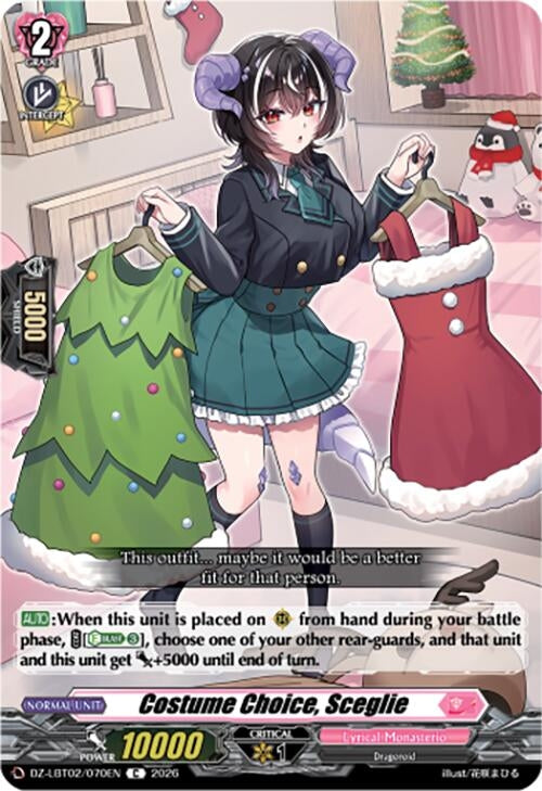 Image for Costume Choice, Sceglie (DZ-LBT02/070EN) - Cardfight Vanguard