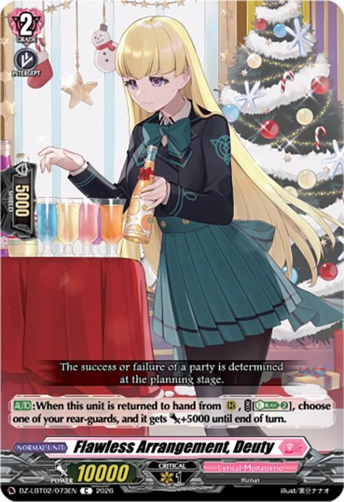 Image for Flawless Arrangment, Deuty (DZ-LBT02/073EN) - Cardfight Vanguard