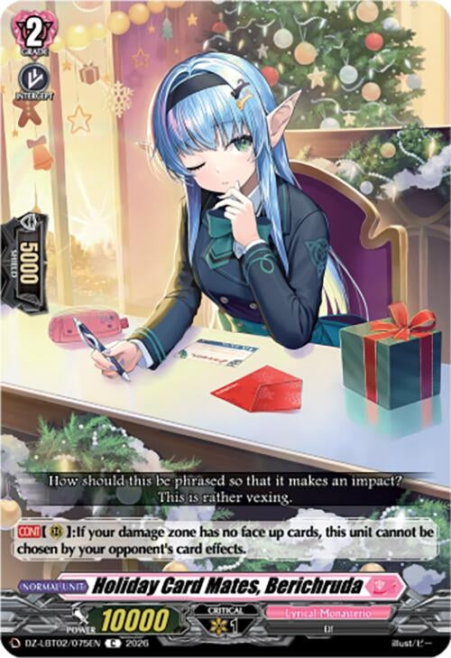 Image for Holiday Card Mates, Berichruda (DZ-LBT02/075EN) - Cardfight Vanguard
