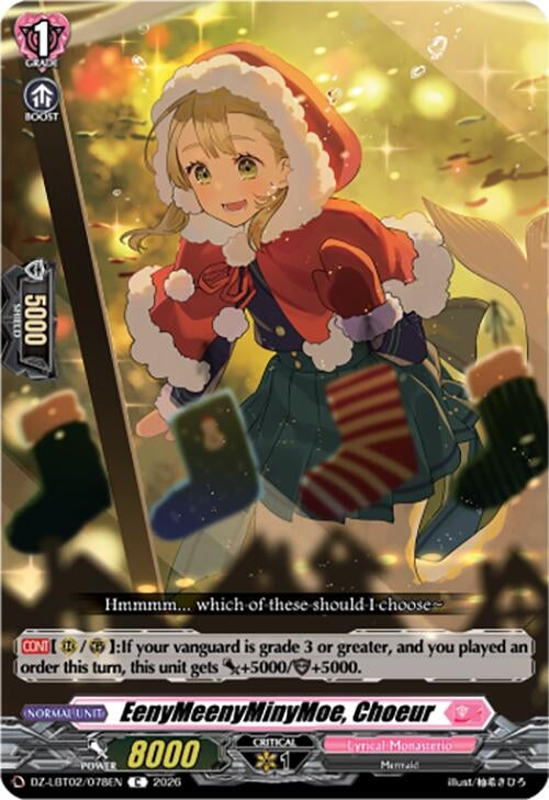 Image for EenyMeenyMinyMoe, Choeur (DZ-LBT02/078EN) - Cardfight Vanguard