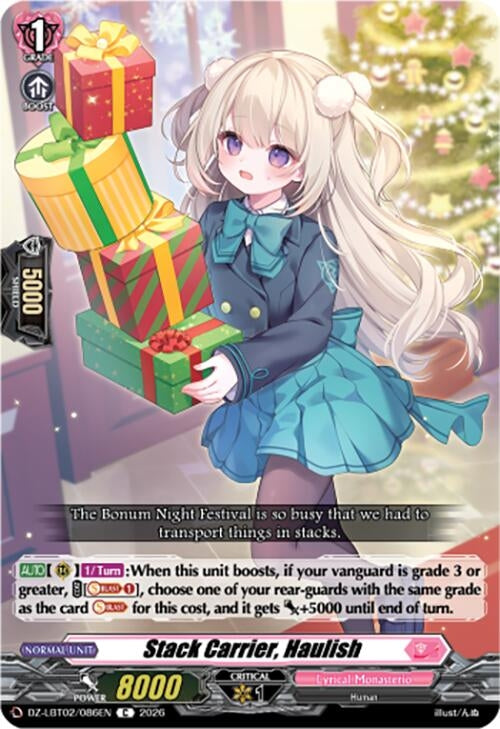 Image for Stack Carrier, Haulish (DZ-LBT02/086EN) - Cardfight Vanguard