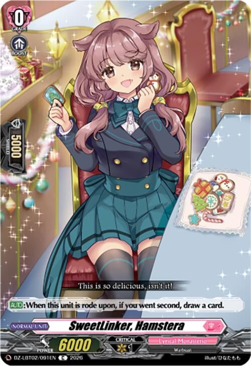 Image for SweetLinker, Hamstera (DZ-LBT02/091EN) - Cardfight Vanguard