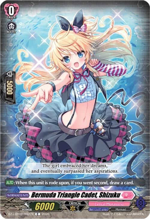 Image for Bermuda Triangle Cadet, Shizuku (DZ-LBT02/092EN) - Cardfight Vanguard