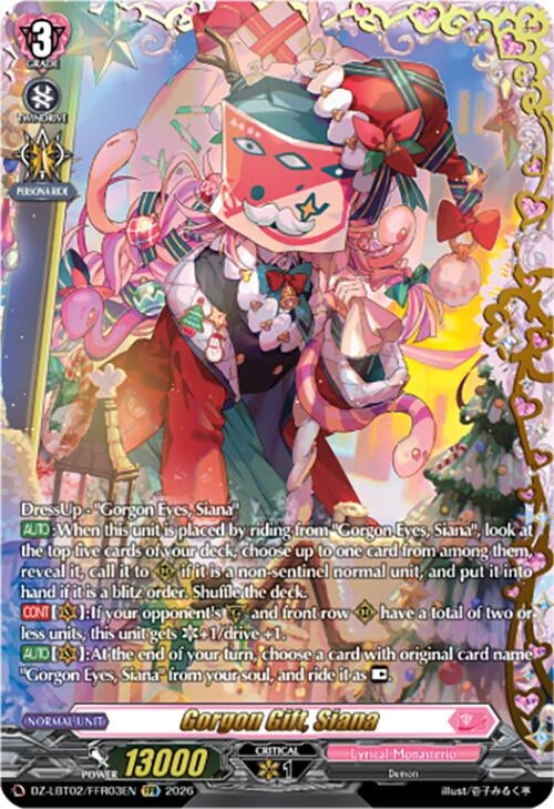 Image for Gorgon Gift, Siana (FFR) (DZ-LBT02/FFR03EN) - Cardfight Vanguard