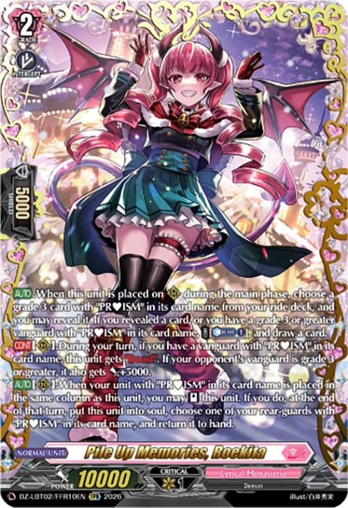 Image for Pile Up Memories, Roekita (FFR) (DZ-LBT02/FFR10EN) - Cardfight Vanguard