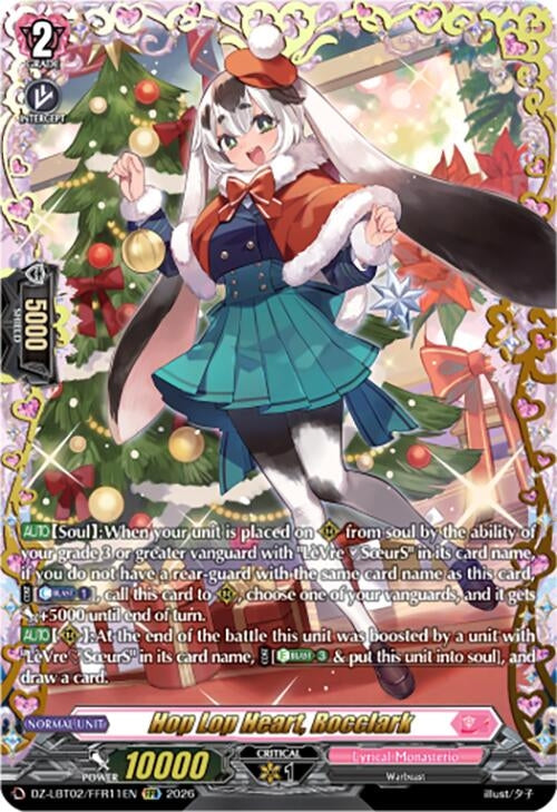 Image for Hop Lop Heart, Rocclark (FFR) (DZ-LBT02/FFR11EN) - Cardfight Vanguard