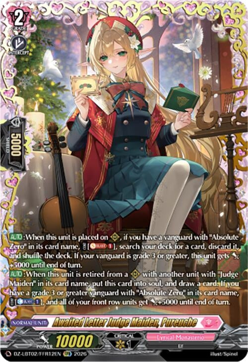 Image for Awaited Letter Judge Maiden, Pureuche (FFR) (DZ-LBT02/FFR12EN) - Cardfight Vanguard
