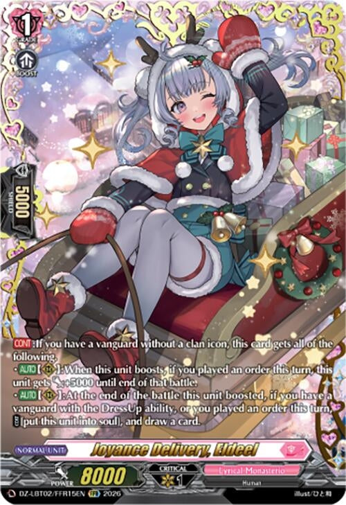 Image for Joyance Delivery, Eldeel (FFR) (DZ-LBT02/FFR15EN) - Cardfight Vanguard