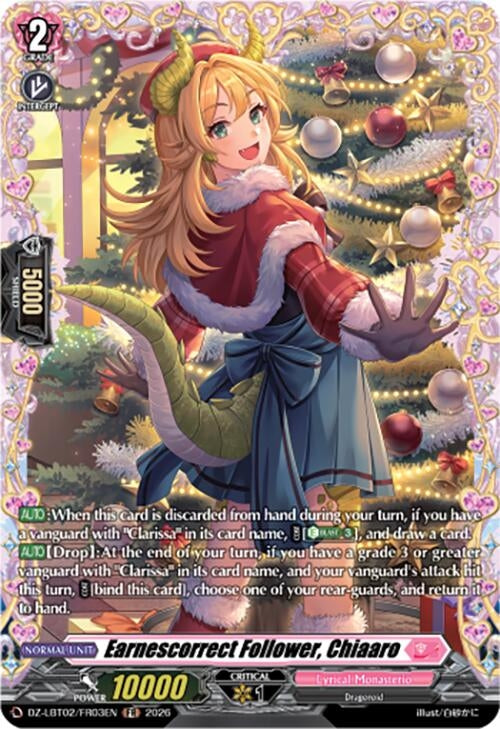 Image for Earnescorrect Follower, Chiaaro (FR) (DZ-LBT02/FR03EN) - Cardfight Vanguard