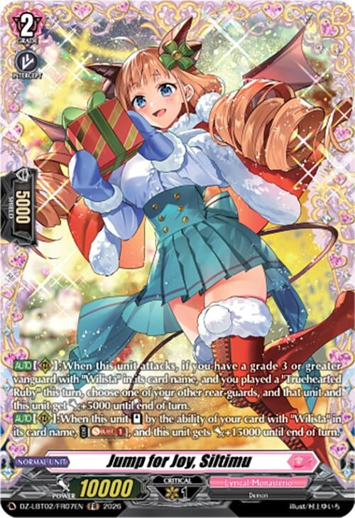 Image for Jump for Joy, Siltimu (FR) (DZ-LBT02/FR07EN) - Cardfight Vanguard