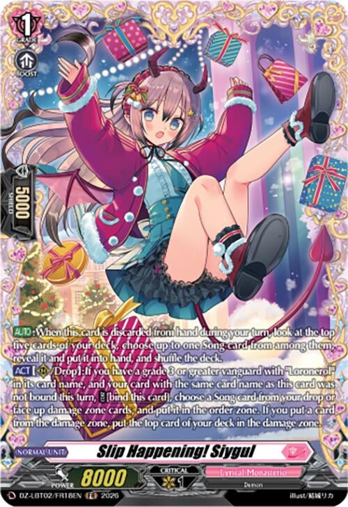 Image for Slip Happening! Siygul (FR) (DZ-LBT02/FR18EN) - Cardfight Vanguard