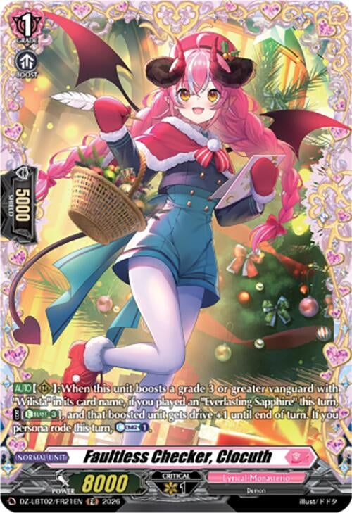 Image for Faultless Checker, Clocuth (FR) (DZ-LBT02/FR21EN) - Cardfight Vanguard