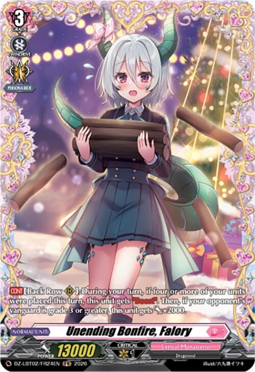 Image for Unending Bonfire, Falory (FR) (DZ-LBT02/FR24EN) - Cardfight Vanguard