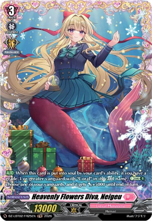 Image for Heavenly Flowers Diva, Neigeu (FR) (DZ-LBT02/FR25EN) - Cardfight Vanguard