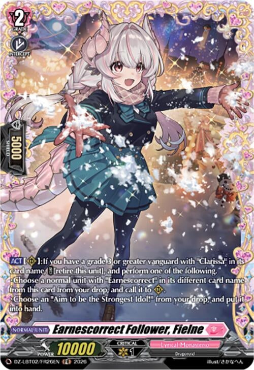 Image for Earnescorrect Follower, Fielne (FR) (DZ-LBT02/FR26EN) - Cardfight Vanguard