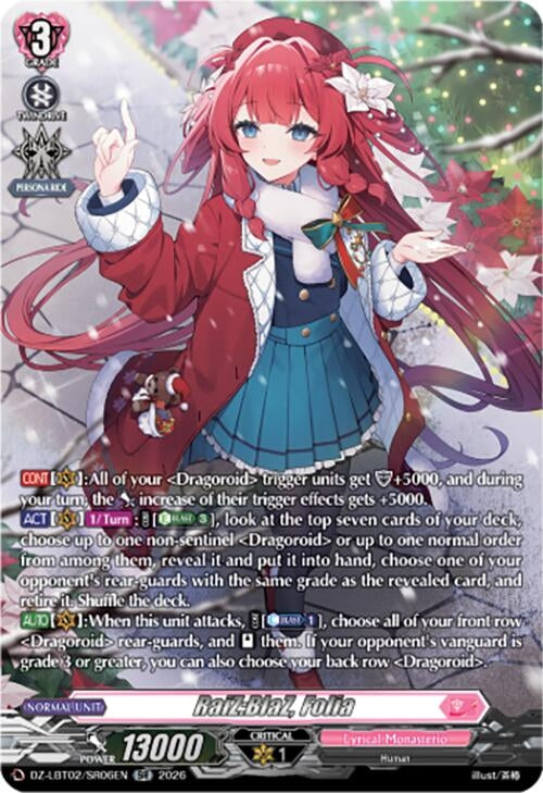 Image for RaiZ:BlaZ, Folia (SR) (DZ-LBT02/SR06EN) - Cardfight Vanguard