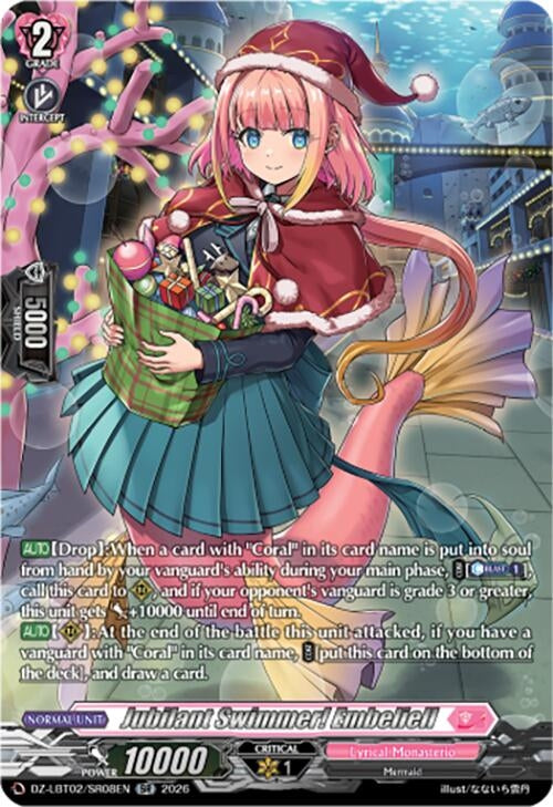 Image for Jubilant Swimmer! Embeliell (SR) (DZ-LBT02/SR08EN) - Cardfight Vanguard