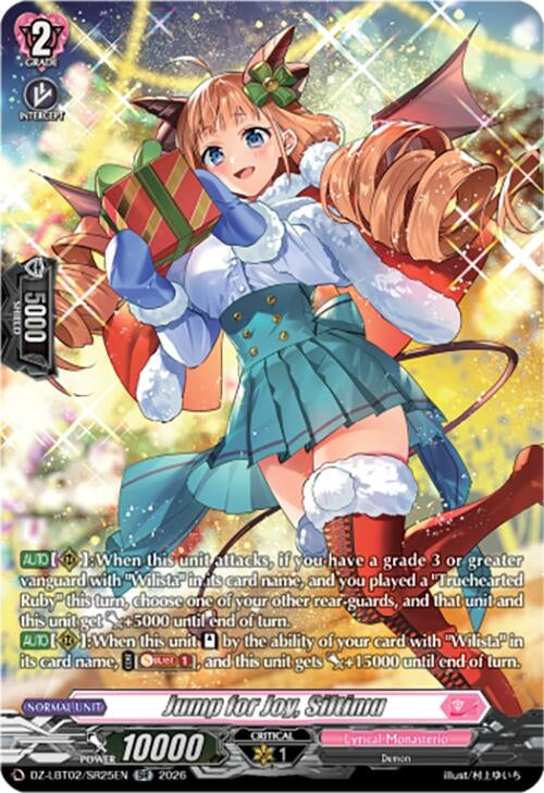 Image for Jump for Joy, Siltimu (SR) (DZ-LBT02/SR25EN) - Cardfight Vanguard