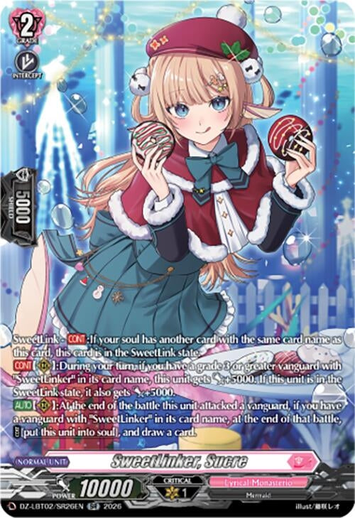 Image for SweetLinker, Sucre (SR) (DZ-LBT02/SR26EN) - Cardfight Vanguard
