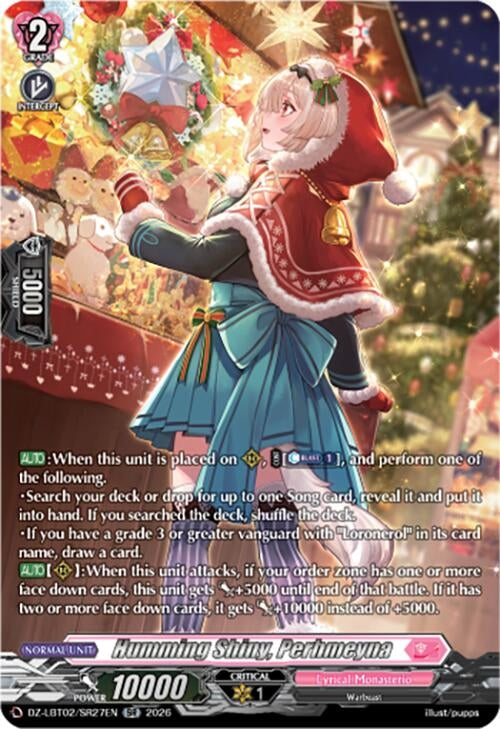 Image for Humming Shiny, Perhmeyna (SR) (DZ-LBT02/SR27EN) - Cardfight Vanguard