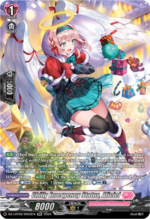 Image for Chilly Emergency Status, Aliciel (SR) (DZ-LBT02/SR33EN) - Cardfight Vanguard