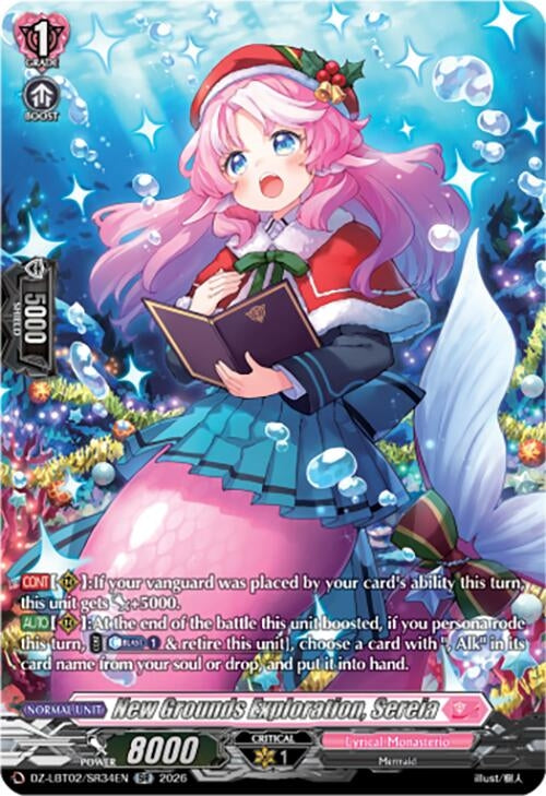 Image for New Grounds Exploration, Sereia (SR) (DZ-LBT02/SR34EN) - Cardfight Vanguard