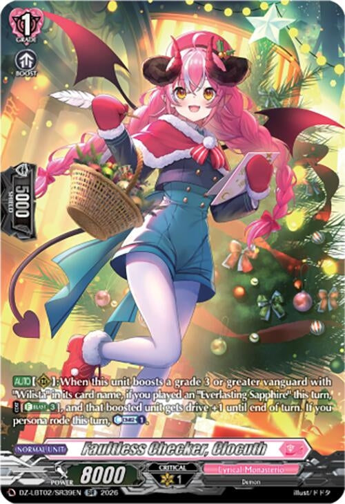 Image for Faultless Checker, Clocuth (SR) (DZ-LBT02/SR39EN) - Cardfight Vanguard