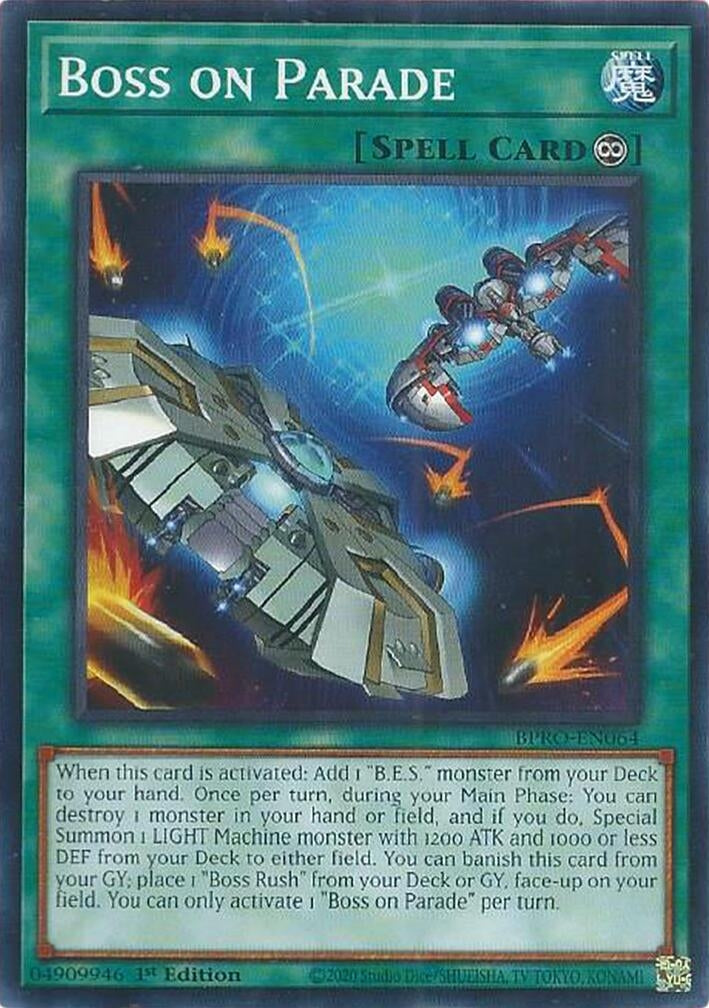 Image for Boss on Parade (BPRO-EN064) - YuGiOh